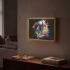 Graffiti - Sport - Snowboarden - Wintersport Light Box met batterij (Wandlamp) middel -sfeer1