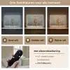 Kerstboom - Cadeaus - Rood - Goud Light Box met batterij (Wandlamp) middel -USP_lichtkleurNL