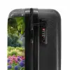Tuinpad met bloemen NBS - Handbagage koffer - Unisex middel -slot