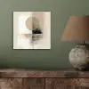 Cirkel - Compositie - Diepte - Beige aluminium wit klein -sfeer2