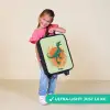 Dino - Natuur - Groen Kinderkoffer - Zwart klein -sfeer2_UK