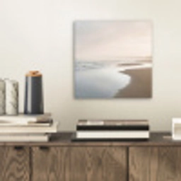 Kustlijn - Strand - Oceaan aluminium wit klein -sfeer1