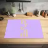 Dream - Paars - Typografisch Inductie beschermer vinyl 3mm klein -sfeer5