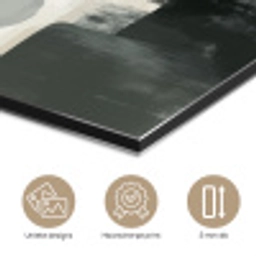 Wabi sabi - Beige - Plant aluminium wit klein -closeup_NL