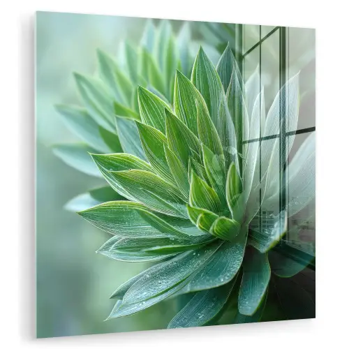 Blad - Plant - Groen - Textuur plexiglas 5mm klein -zzzproduct_nieuw