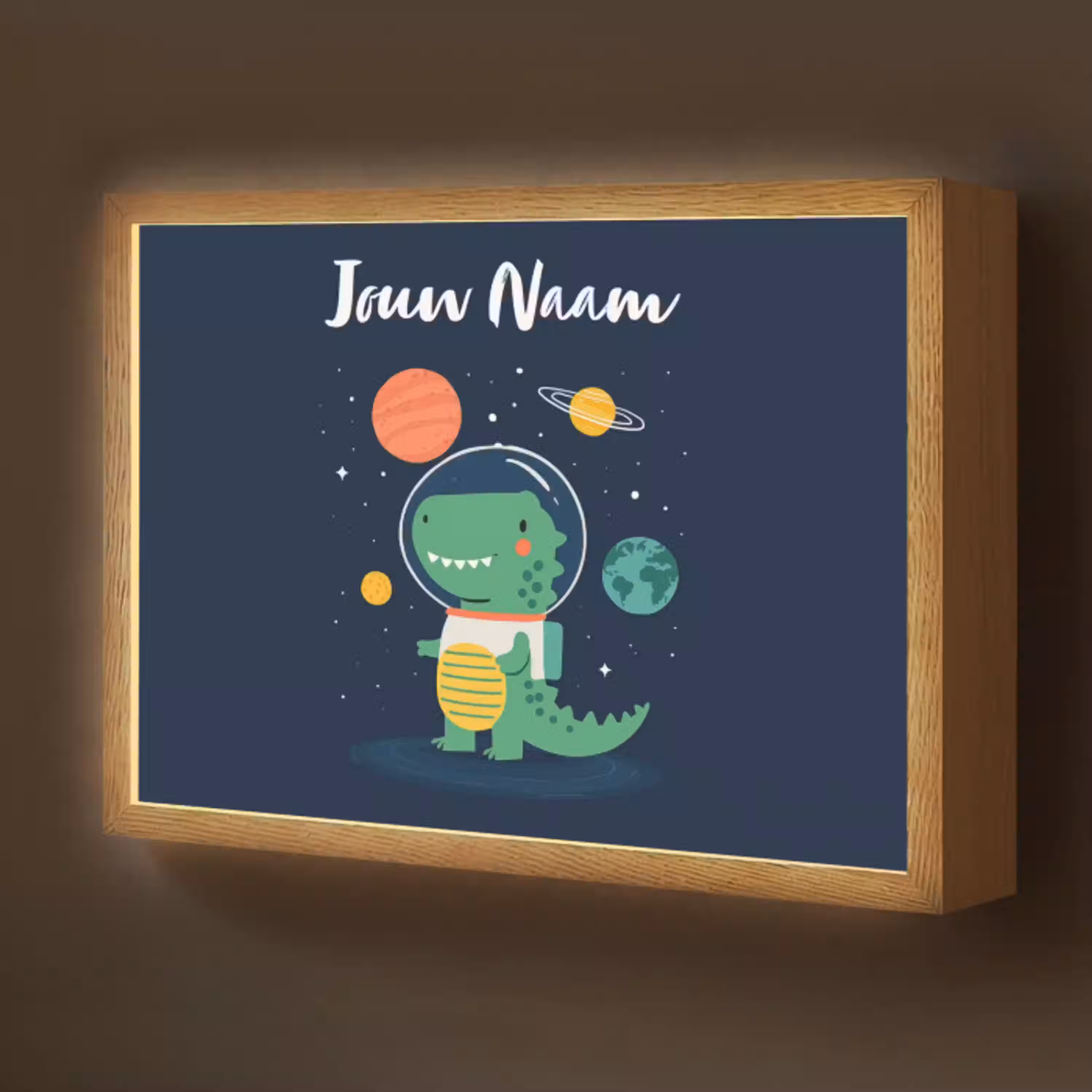 Dino - Ruimtepak - Planeten Light Box met batterij (Wandlamp kind) middel -z3d_website