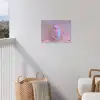 Kever - Metallic - Lichteffect - Roze tuinposter los doek klein -sfeer8