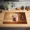 Chocomelk - Drinken - Warm - Bruin Inductie beschermer vinyl 3mm klein -sfeer5
