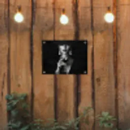 Vrouw - Cocktail - Chic tuinposter los doek klein -sfeer1