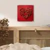 Pepers - Rood - Hart plexiglas 5mm klein -sfeer4