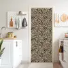 Giraf - Zebra - Motief - Bruin deurposter klein 289 -sfeer5