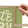 I hate everybody - Groen - Retro Light Box met batterij (Wandlamp) middel -USP_websiteprintNL
