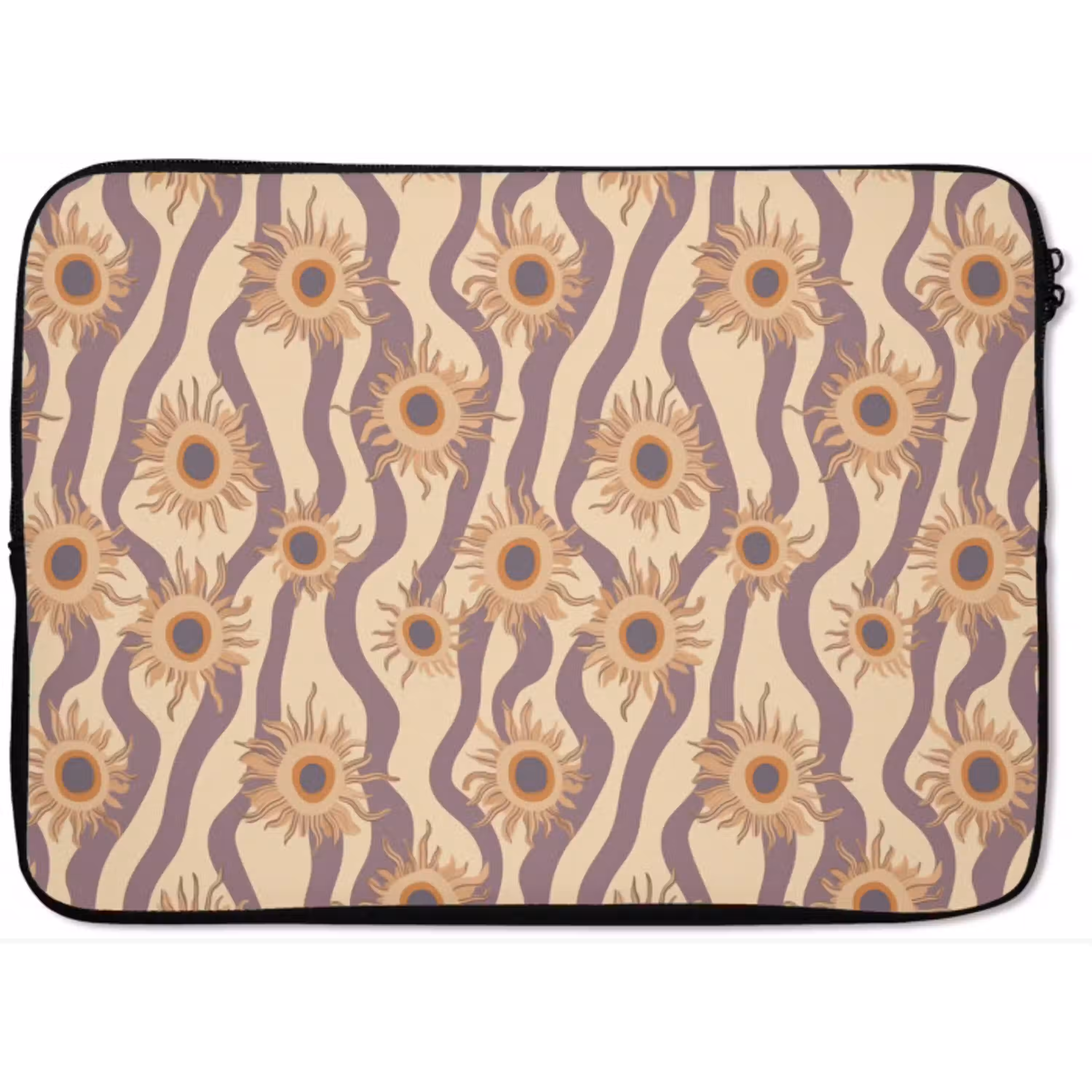 Bohemian - Vibe - Lavendelpaars laptophoes neopreen klein 279 -zkaufland3dotto