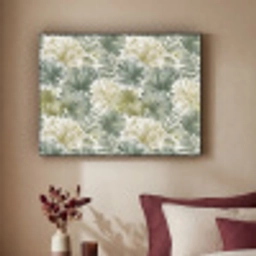 Bladeren - Botanisch - Groen Textielframe zwart klein 947 -sfeer1