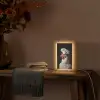 Kok - Rood - Kip Light Box met kabel (Tafellamp) klein -sfeer4