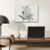 Lelies - Elegant - Zwart - Wit PET vilt klein -sfeer5