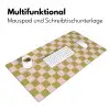 Patroon - Geblokt - Olijfgroen - Amore Muismat XXL klein -ysfeer4_duits