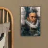 Willem van Oranje - Adriaen Thomasz - Krant canvas 2cm klein -sfeer3