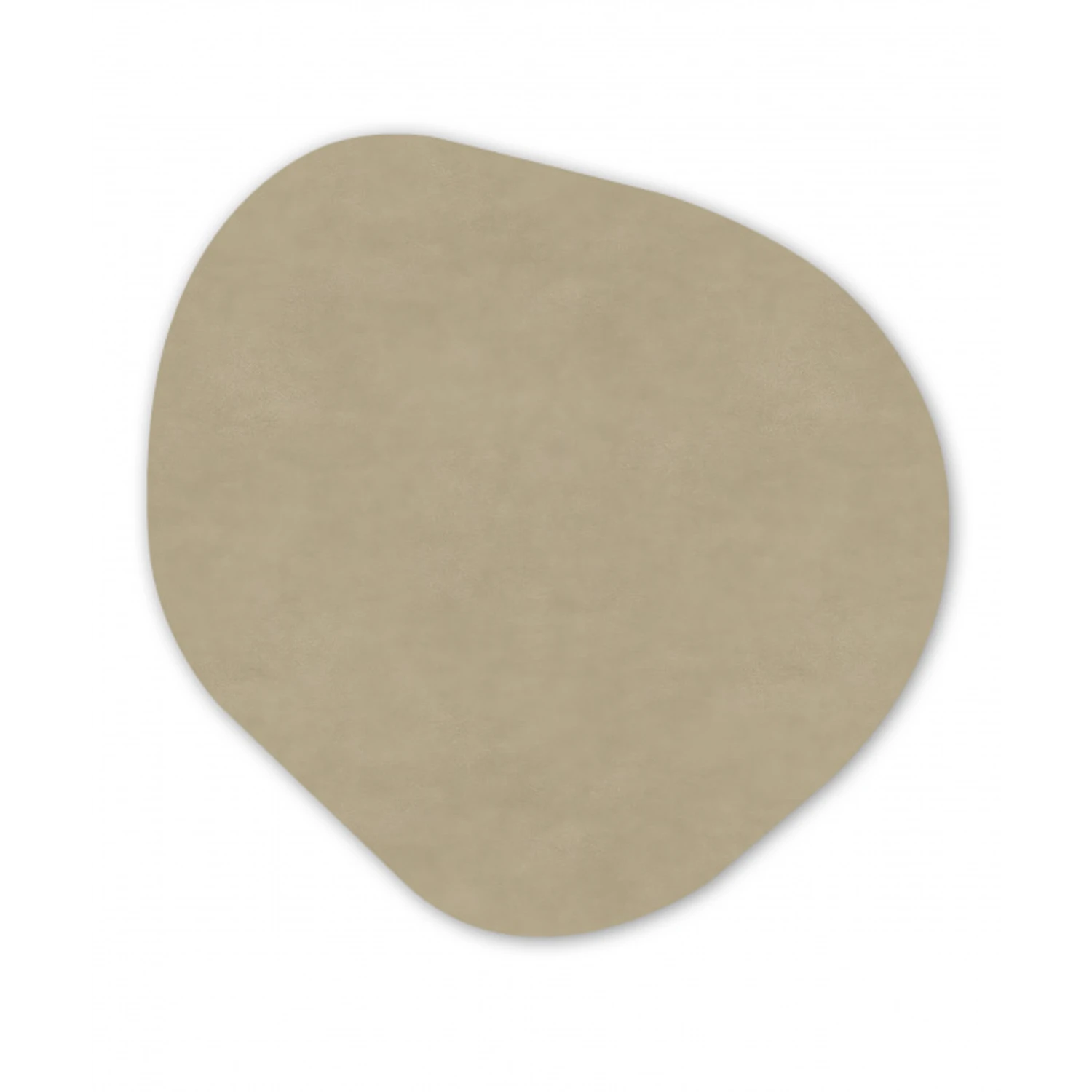 Zandkleur - Korrelige structuur - Beton Wandcirkel Organisch Forex 3mm klein 629 -3d