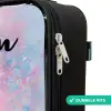 Meisje - Eenhoorn - Glitter Kinderkoffer - Zwart klein -rits_NL