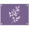 Tak - Sierlijk - Bladeren - Minimalistisch tuinposter los doek klein -3d
