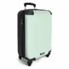 Lichte mintgroene tint NBS - Handbagage koffer - Kinderen Unisex middel -productfoto_3d
