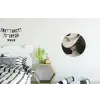 Vrouw - Golvende - Hoed Wandcirkel aluminium klein -kinderkamer