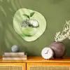 Groen - Disco - Decoratie - Appel Wandcirkel Organisch Forex 3mm klein -sfeer2