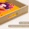 Bloemen - Vrouw - Kimono - Roze Dienblad Rechthoek middel -USP_HandgreepNL