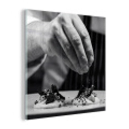 Chef - Garnering - Gerecht plexiglas 5mm klein -z3d