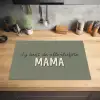 Spreuken - Quotes Jij bent de allerliefste Mama - Moederdag - Moeder cadeautje Inductie beschermer vinyl 3mm klein -sfeer5