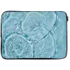 Water - Blauw - bubbels laptophoes neopreen klein -zkaufland3dotto