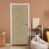 Beige - Marmer - Witte aders deurposter klein 289 -sfeer1