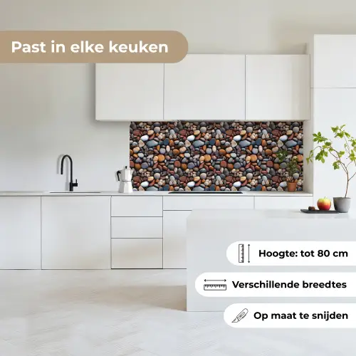 Gepolijst - Kiezel - Warm keuken achterwand 2 middel 871 -sfeer4_NL