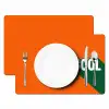 Cool - Oranje - Groen Placemat vinyl groot -zzsfeer2_Kitchenyeah-website