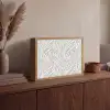 Zebra - Motief - Grijs Light Box met batterij (Wandlamp) middel 907 -sfeer2