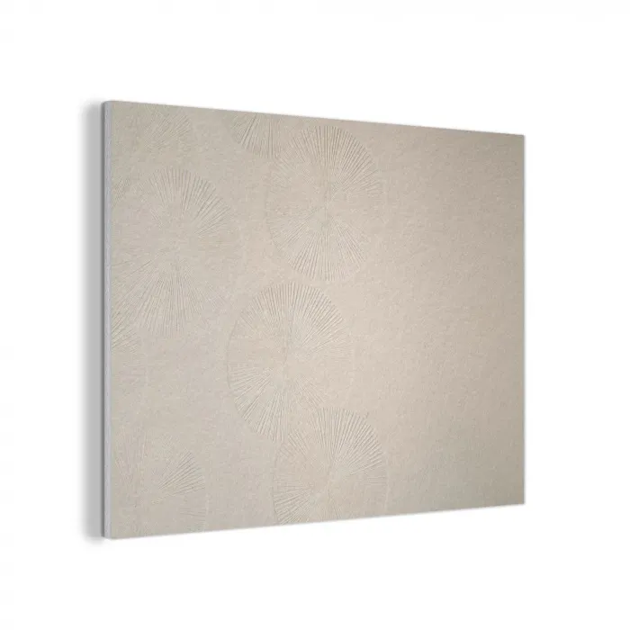 Japandi - Beige - Modern PET vilt klein -3d