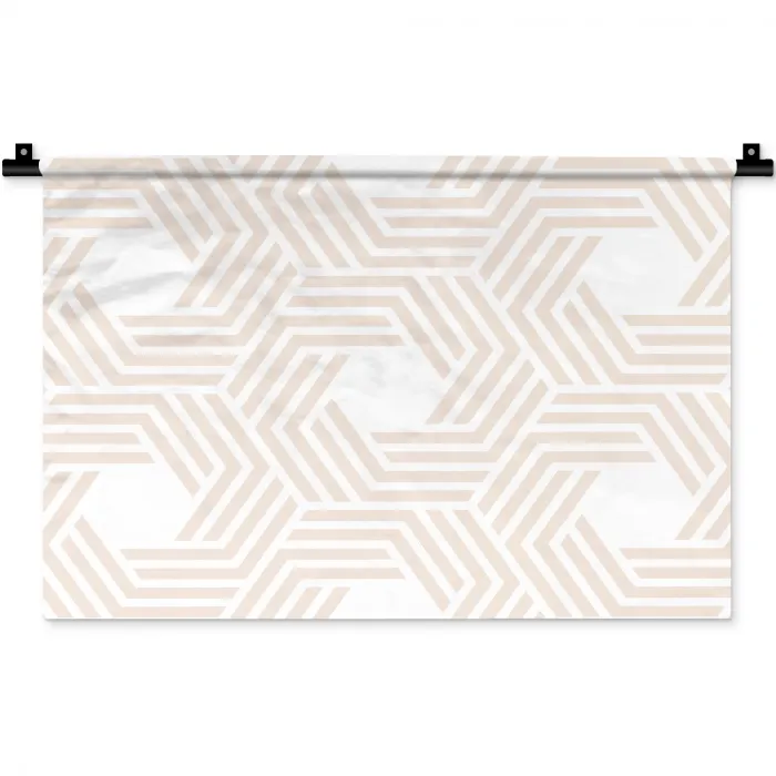 Abstract - Patronen - Design Wandkleed katoen klein 269 -zz3d