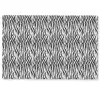 Zwart - Wit - Zebra - Patroon Deurmat klein 898 -zkaufland3d