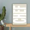 Wit - Chef - Decoratie - Japandi canvas 2cm klein -sfeer4