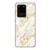 Marmer - Goud - Structuur Telefoonhoesje Samsung Galaxy S20 Ultra klein 358 -3d