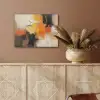 Abstract - Modern - Verflook - Herfst kleuren - Oranje PET vilt klein -sfeer4