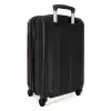 Koffer - Paard - Bloemen - Roze - Natuur - Bos NBS - Handbagage koffer - Unisex middel -achterkant