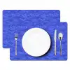 Blauw - Patroon - Heuvels - Bloemen Placemat vinyl groot 368 -zzsfeer2_Kitchenyeah-website