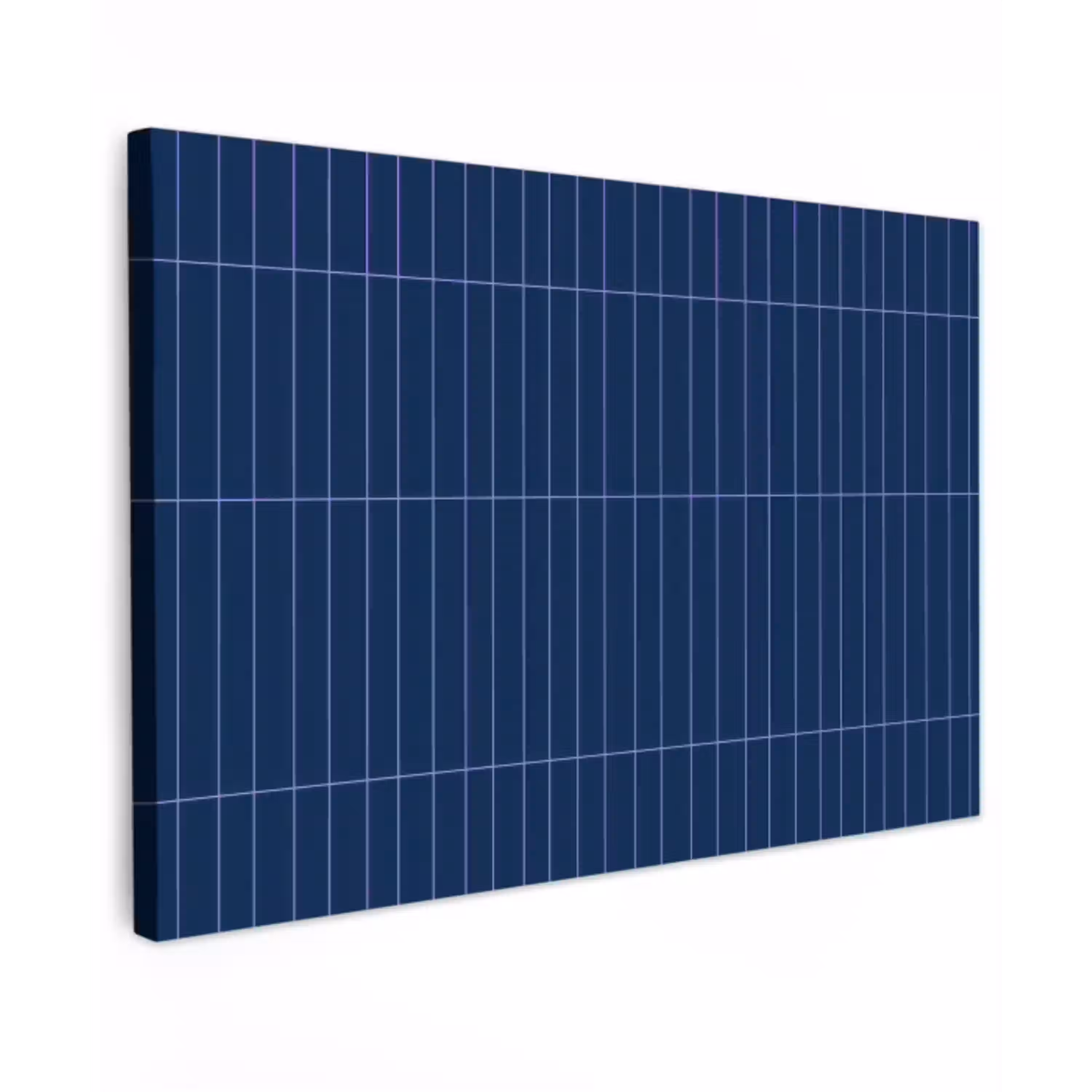 Tegels - Langwerpig - Blauw canvas 2cm klein 34 -z3d