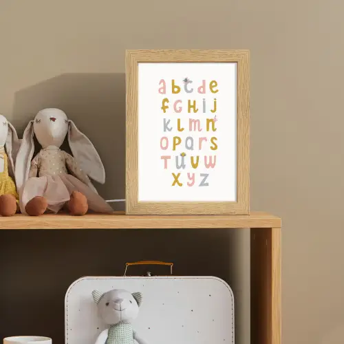 Educatief - Alfabet leren - Meisjes - Letters Light Box met kabel klein -sfeer2_kind