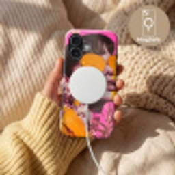 Zonnebril - Oranje - Vrouw - Planten Toughcase MagSafe Apple iPhone 17 klein -USP_MagsafeV