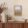 Longhorn - Grasveld - Dier Light Box met kabel (Tafellamp) klein -sfeer2