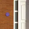 Donkerpaars - Sierlijk Naambord Hexagon klein -sfeer3-hexagon-XS