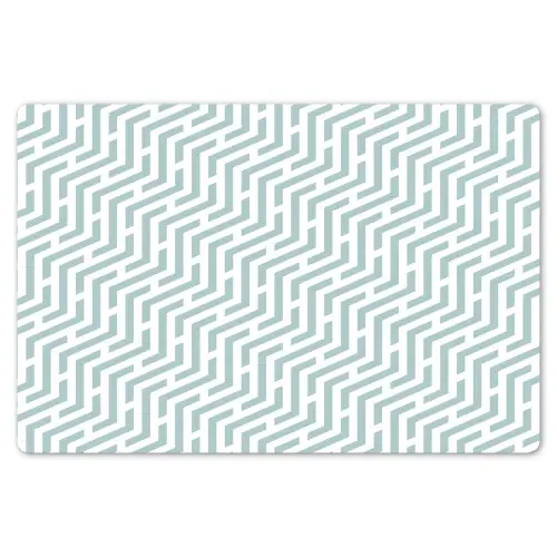 Design - Geometrie - Patroon - Groen Placemat vinyl groot 368 -zzsfeer1_Kitchenyeah-website